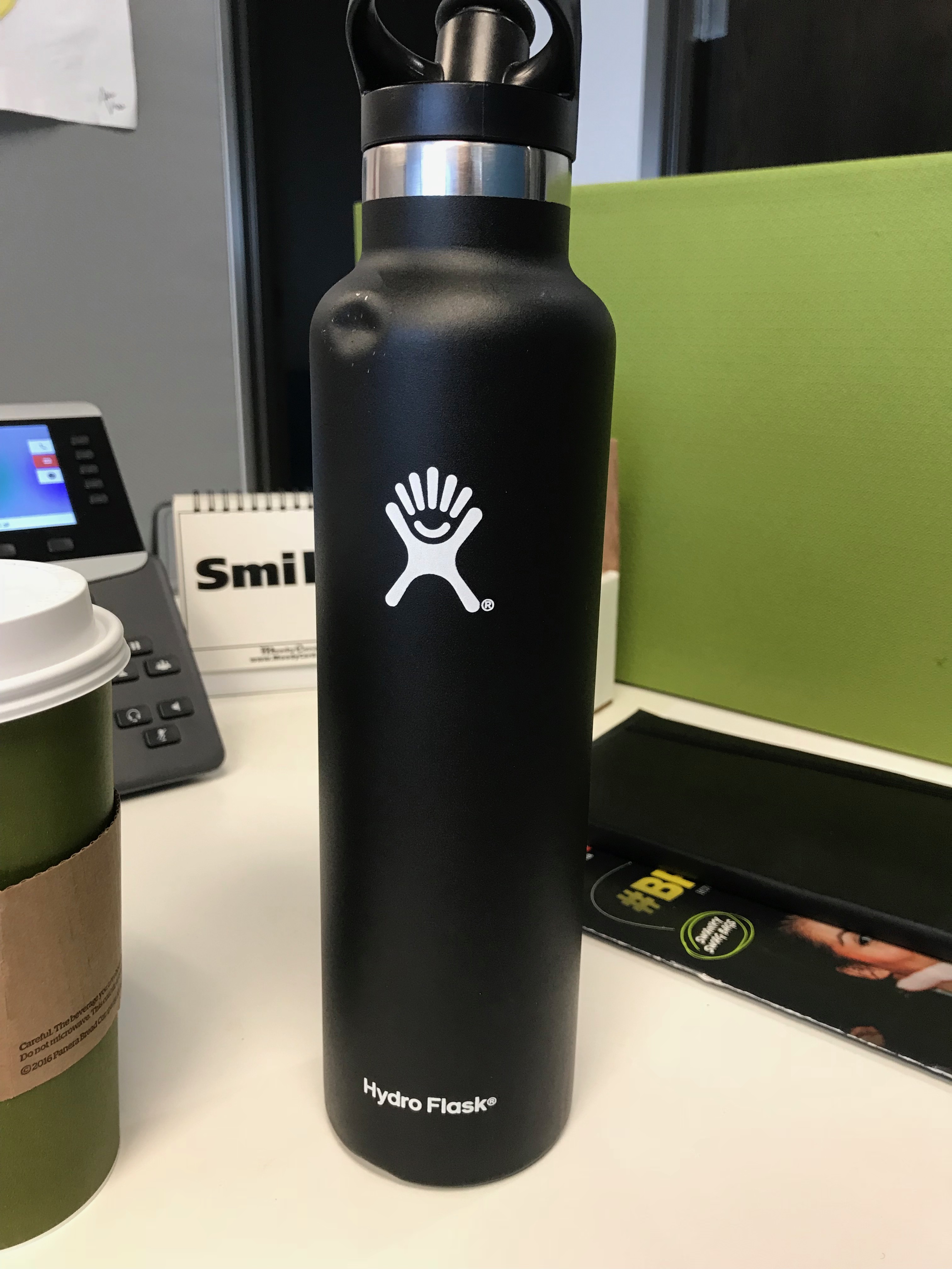 Hydro Flask Wide Mouth with Flex Straw Cap (32 oz)